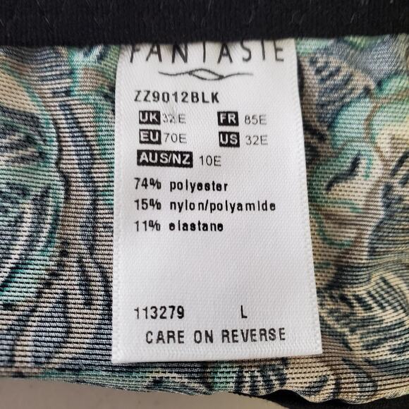 Fantasie Women's Evelyne Underwire Side Support Bra Size 32E Black Lace Comfort - Picture 6 of 8